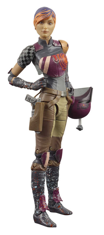 Star Wars Black Series Rebels 6in Sabine Wren Action Figure Re - Run - Cadets Toys & Comics