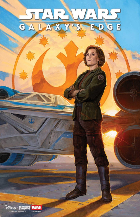 Star Wars: Galaxy's Edge Echoes Of The Empire 2 E.M. Gist Mandalorian & Grogu Variant - Cadets Toys & Comics