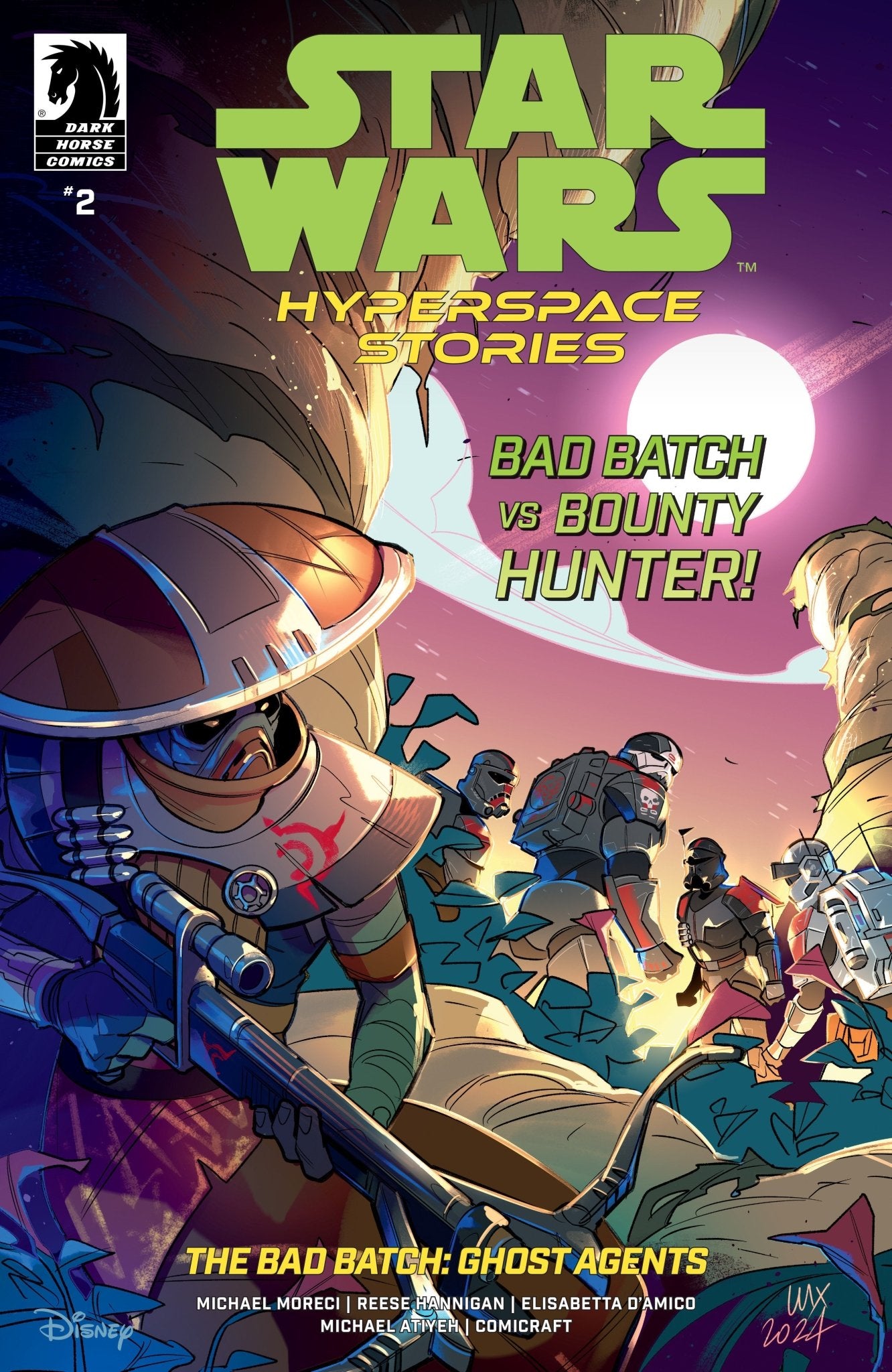 Star Wars: Hyperspace Stories - The Bad Batch - Ghost Agents 2 (Cover A) (Valeria Favoccia) - Cadets Toys & Comics