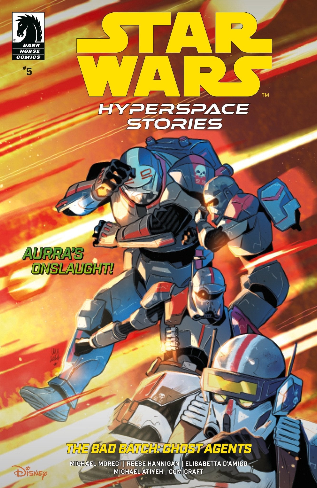 Star Wars: Historias del Hiperespacio: El Lote Malo - Agentes Fantasma #5 (Portada A) (Valeria Favoccia)