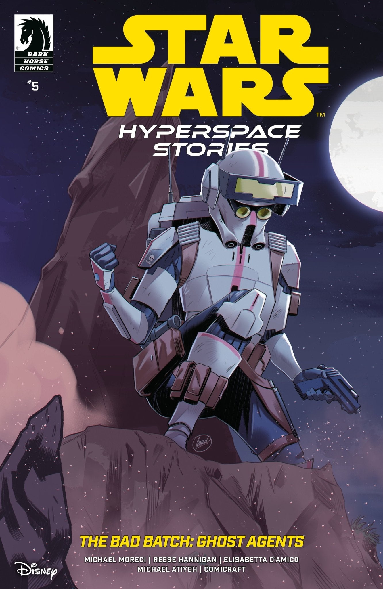 Star Wars: Historias del Hiperespacio: El Lote Malo - Agentes Fantasma #5 (Portada B) (Carlomagno francés)
