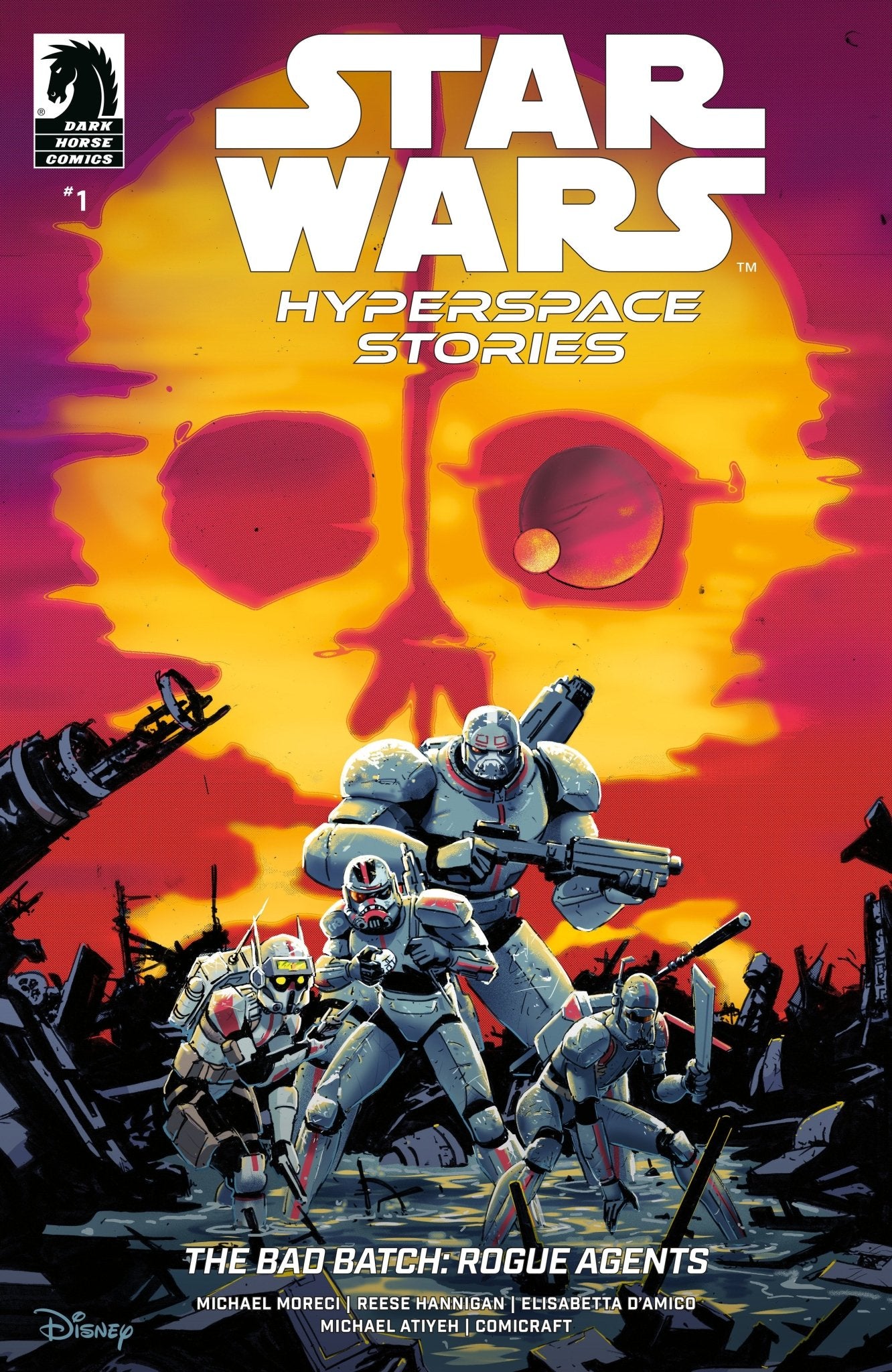 Star Wars: Hyperspace Stories: The Bad Batch Rogue Agents 1 (Variant Cover B) (Riley Rossmo) - Cadets Toys & Comics