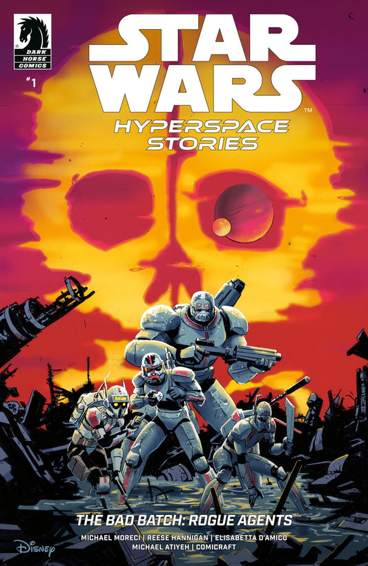 Star Wars: Hyperspace Stories: The Bad Batch Rogue Agents 1 (Variant Cover B) (Riley Rossmo) - Cadets Toys & Comics