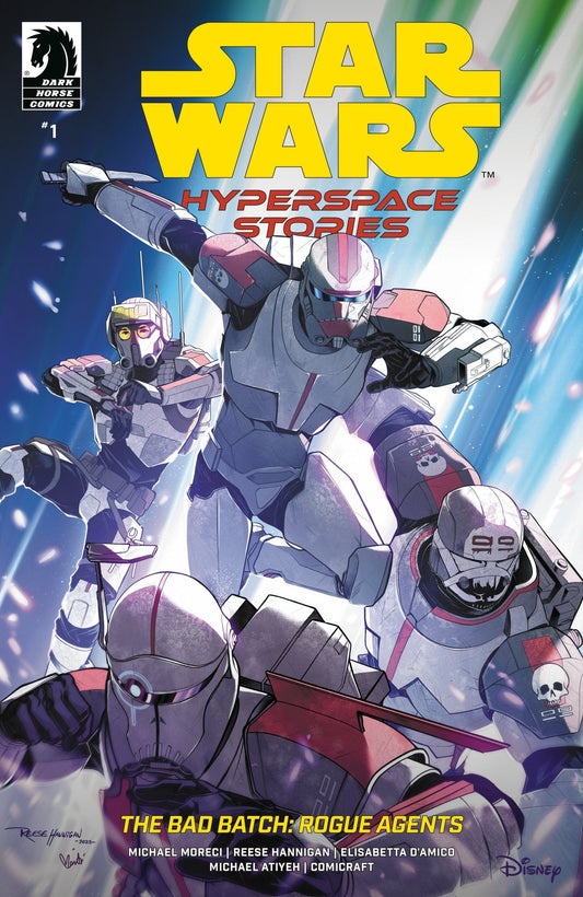Star Wars: Hyperspace Stories: The Bad Batch Rogue Agents 1 (Variant Cover C) (Reese Hannigan) - Cadets Toys & Comics