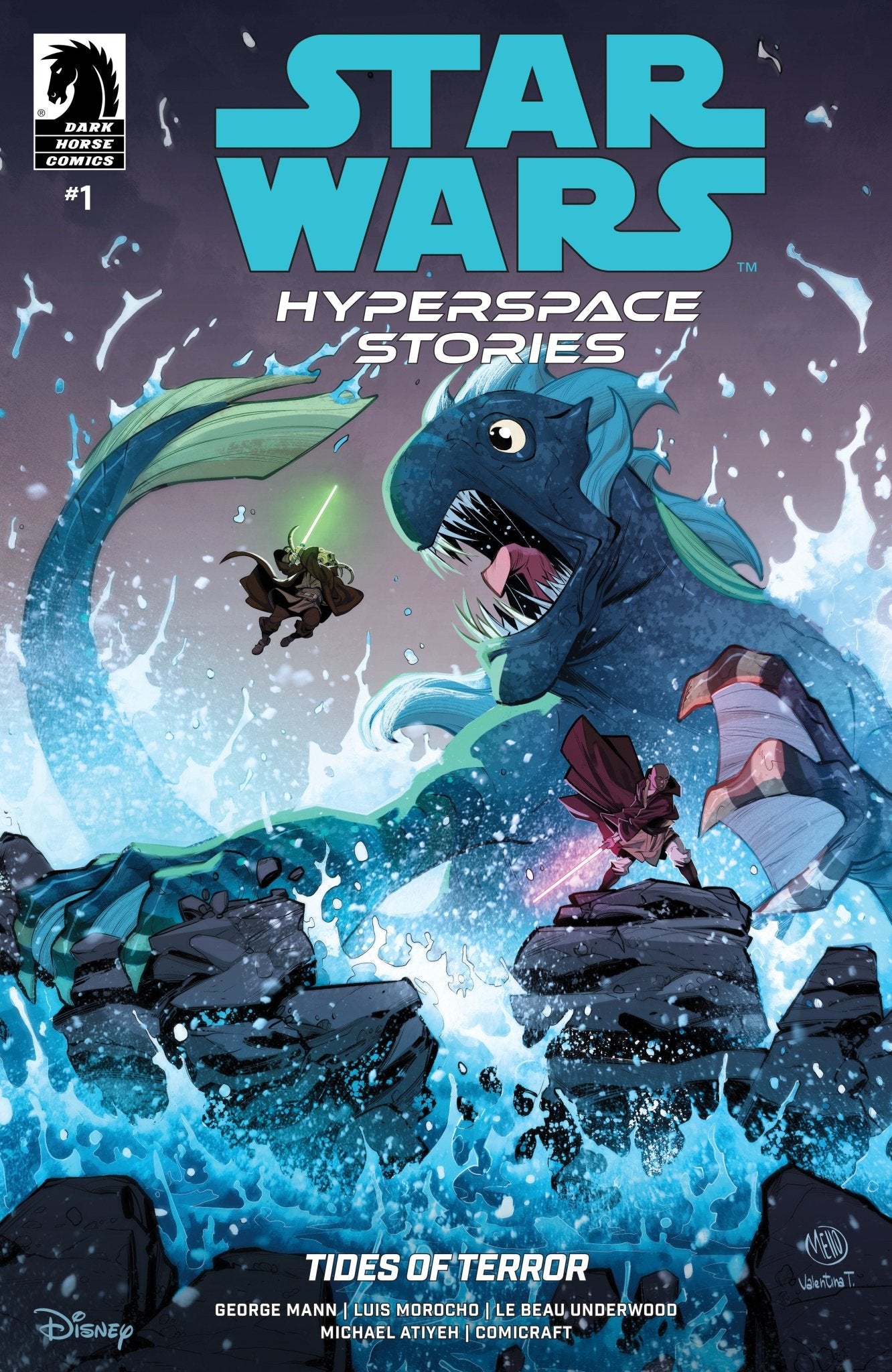Star Wars: Historias del Hiperespacio - Mareas de Terror #1 (Portada A) (Eduardo Mello)