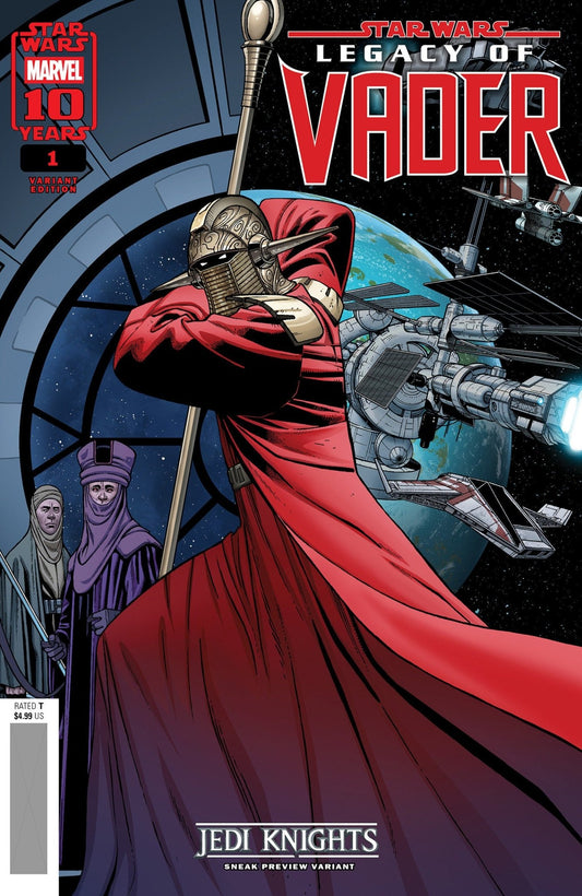 Star Wars: Legacy Of Vader 1 Ramon Rosanas Jedi Knights Sneak Preview Variant - Cadets Toys & Comics
