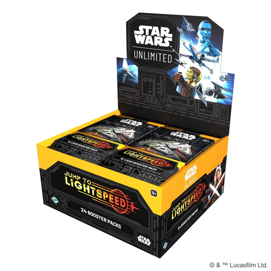 Star Wars: Unlimited - Jump to Lightspeed Booster Box Display - Cadets Toys & Comics