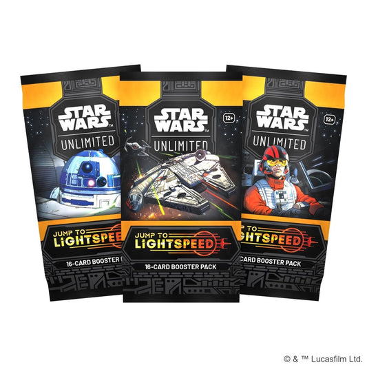 Star Wars: Unlimited - Jump to Lightspeed Booster Pack - Cadets Toys & Comics