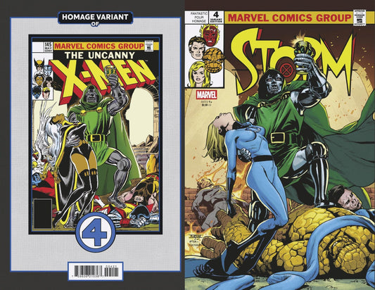 Storm 4 Mahmud Asrar Fantastic Four Homage Variant - Cadets Toys & Comics