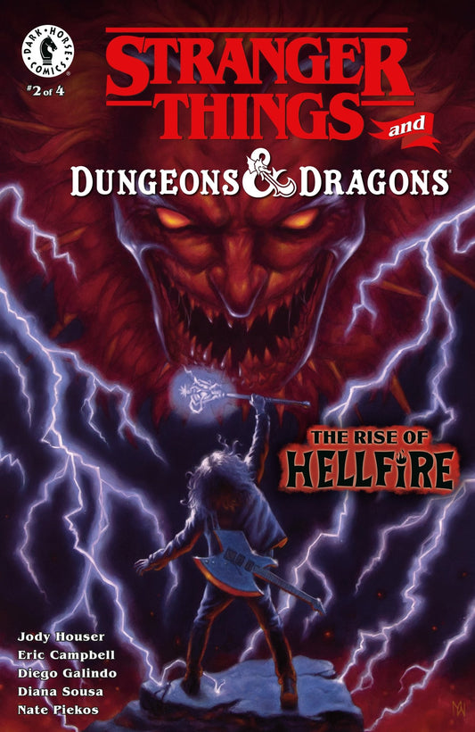 Stranger Things And Dungeons & Dragons: The Rise Of Hellfire 2 (Cover A) (Myles Wohl) - Cadets Toys & Comics