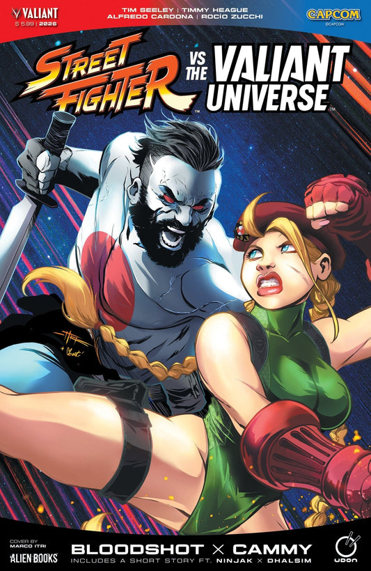 Street Fighter vs. The Valiant Universe Special Variant C (Itri) - Cadets Toys & Comics