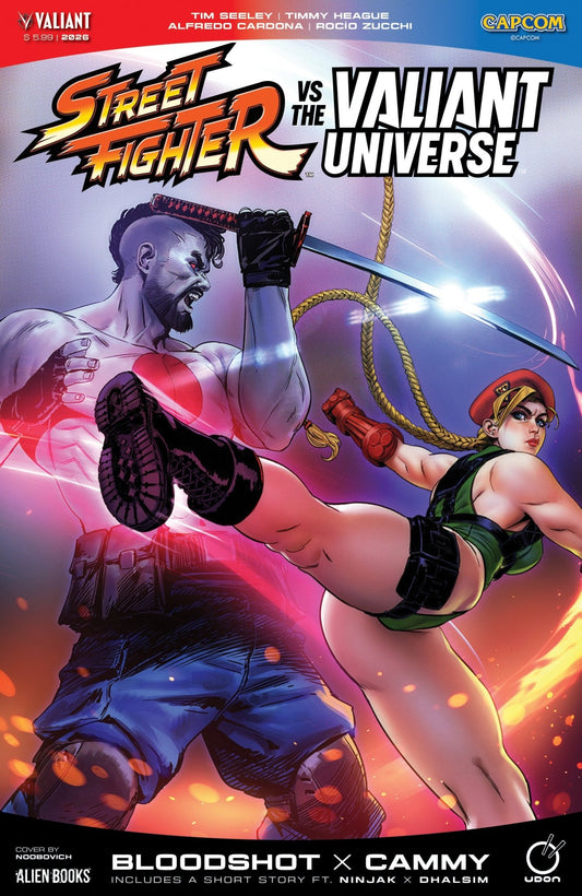 Street Fighter vs. The Valiant Universe Special Variant D (Noobovich) - Cadets Toys & Comics