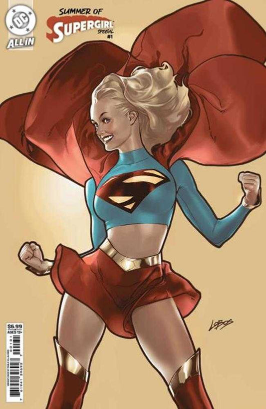 Summer Of Supergirl Special 1 (One Shot) Cover B Pablo Villalobos Card Stock Variant - Cadets Toys & Comics