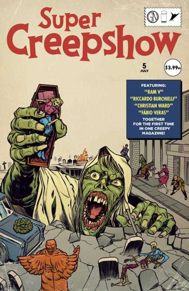 Super Creepshow 5 (Of 5) Cover A Pye Parr (Mature) - Cadets Toys & Comics