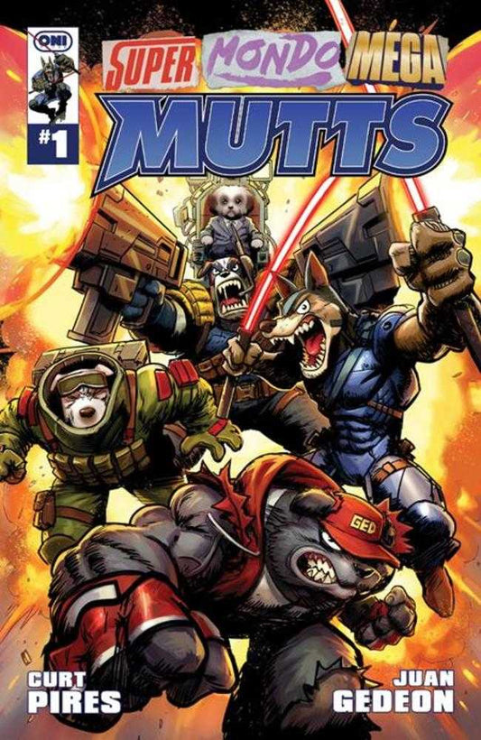 Super Mondo Mega Mutts 1 (Of 4) Cover A Juan Gedeon (Mature) - Cadets Toys & Comics
