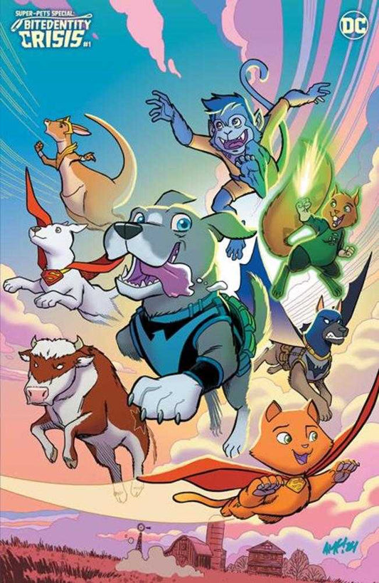 Super - Pets Special Bitedentity Crisis 1 (One Shot) Cover C Tony Fleecs Card Stock Variant - Cadets Toys & Comics