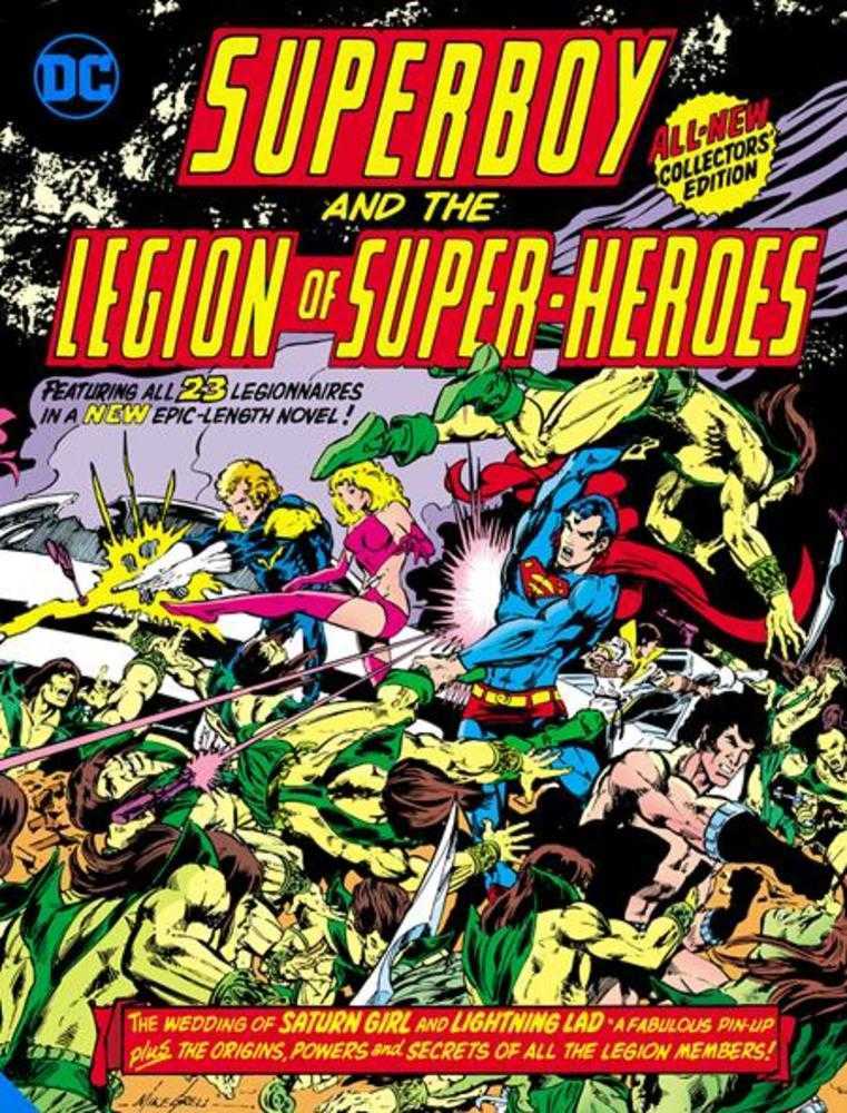 Superboy And The Legion Of Super - Heroes Tabloid Edition Hardcover - Cadets Toys & Comics
