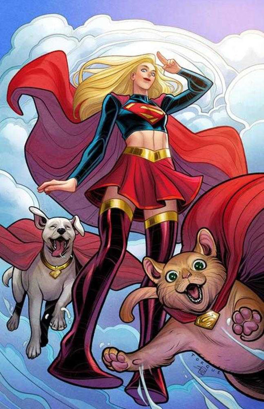 Supergirl 10 Cover D Elizabeth Torque Card Stock Variant - Cadets Toys & Comics