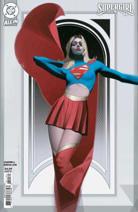 Supergirl 11 Cover C Jeff Dekal Card Stock Variant - Cadets Toys & Comics