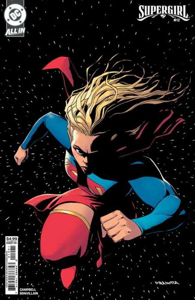 Supergirl 12 Cover B Nick Dragotta Card Stock Variant (The Reign Of The Superboys) - Cadets Toys & Comics