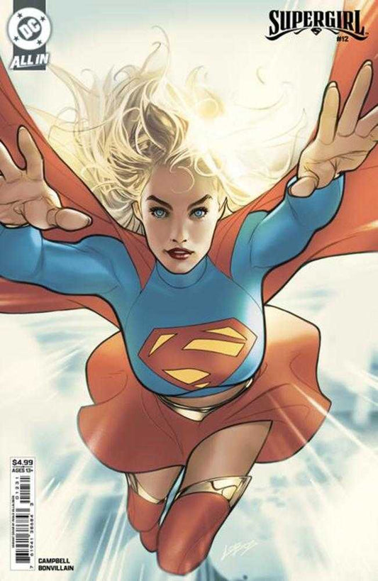 Supergirl 12 Cover C Pablo Villalobos Card Stock Variant (The Reign Of The Superboys) - Cadets Toys & Comics