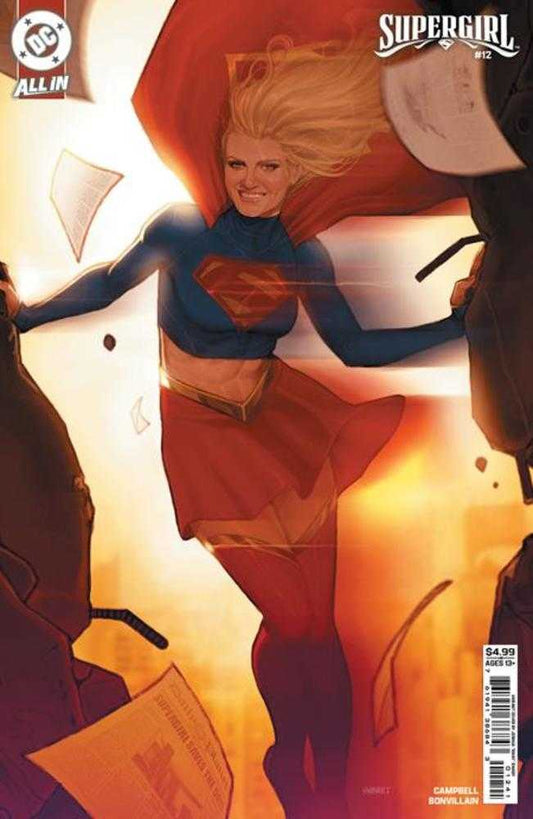 Supergirl 12 Cover D Joshua Sway Swaby Card Stock Variant (The Reign Of The Superboys) - Cadets Toys & Comics
