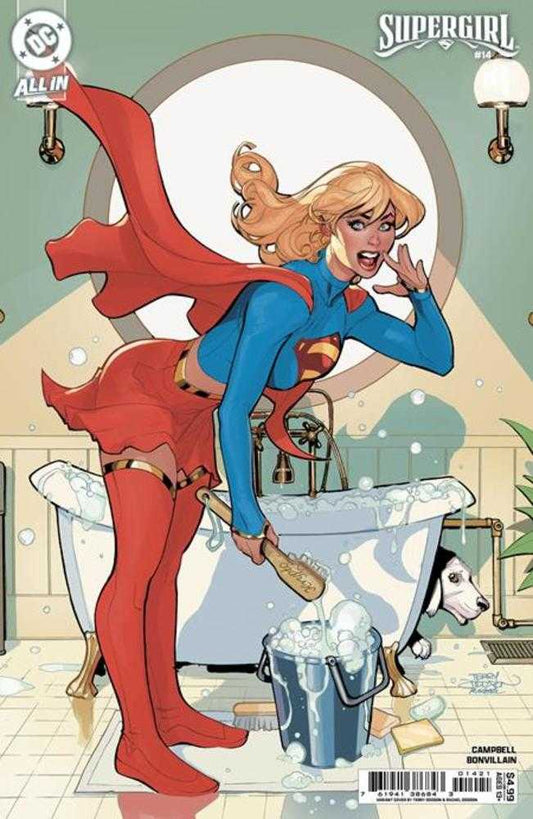 Supergirl 14 Cover B Terry Dodson Card Stock Variant (The Reign Of The Superboys) - Cadets Toys & Comics