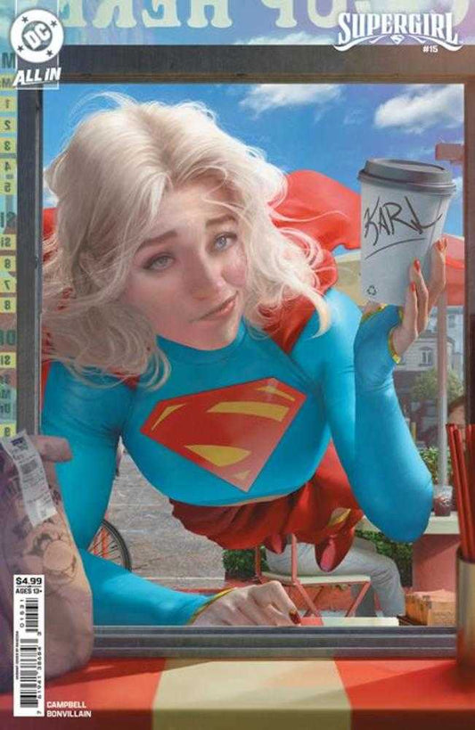 Supergirl 15 Cover C Rahzzah Card Stock Variant (The Reign Of The Superboys) - Cadets Toys & Comics