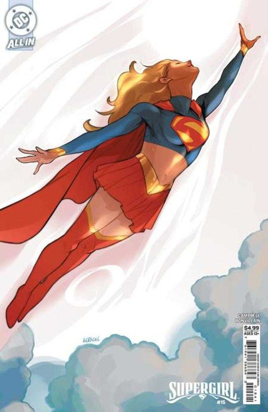 Supergirl 15 Cover D Karl Kerschl Card Stock Variant (The Reign Of The Superboys) - Cadets Toys & Comics