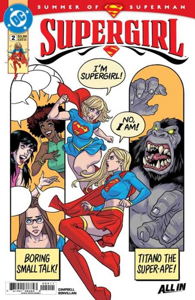 Supergirl #2 Portada A Sophie Campbell