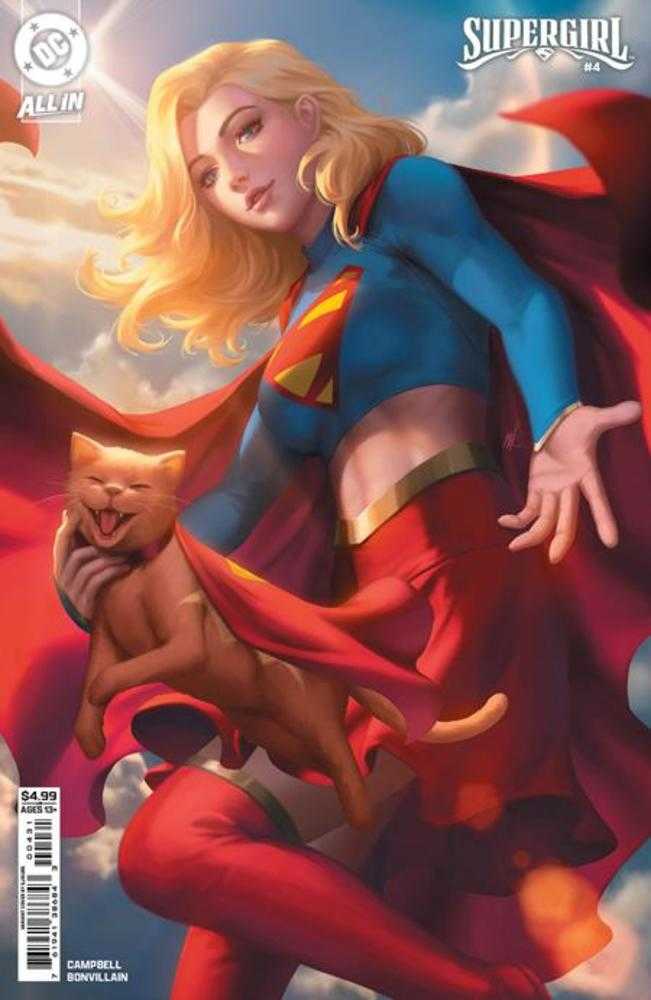 Supergirl #4 Portada C Variante en cartulina Ejikure