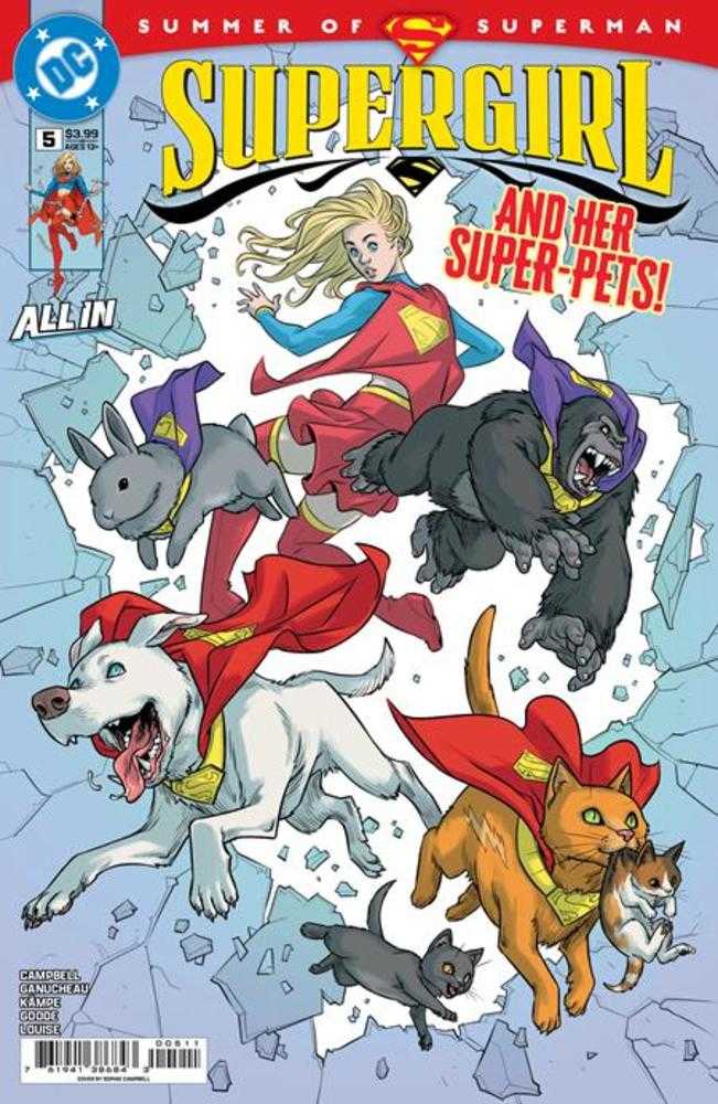 Supergirl #5 Portada A Sophie Campbell