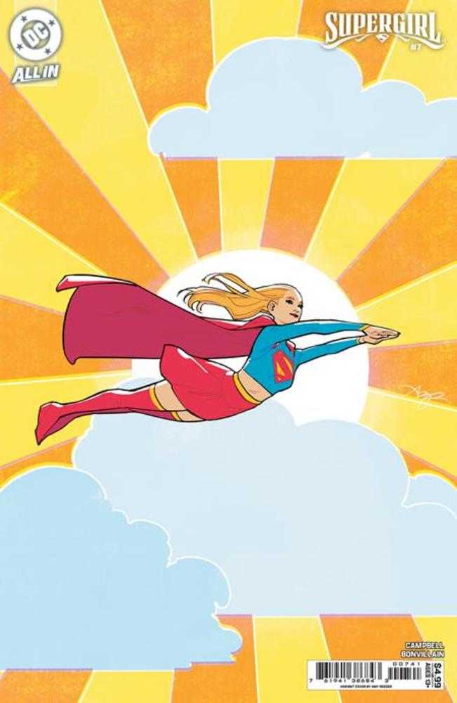 Supergirl #7 Portada C Amy Reeder Variante en cartulina