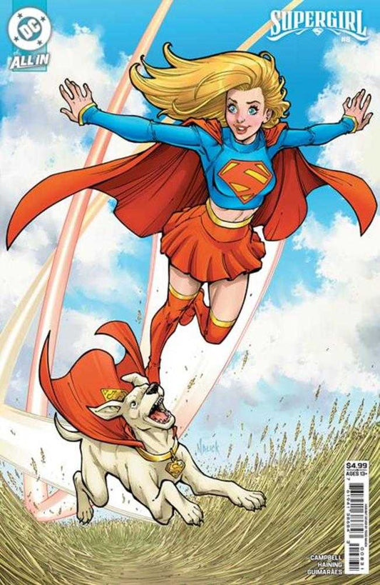 Supergirl 8 Cover C Todd Nauck Card Stock Variant - Cadets Toys & Comics
