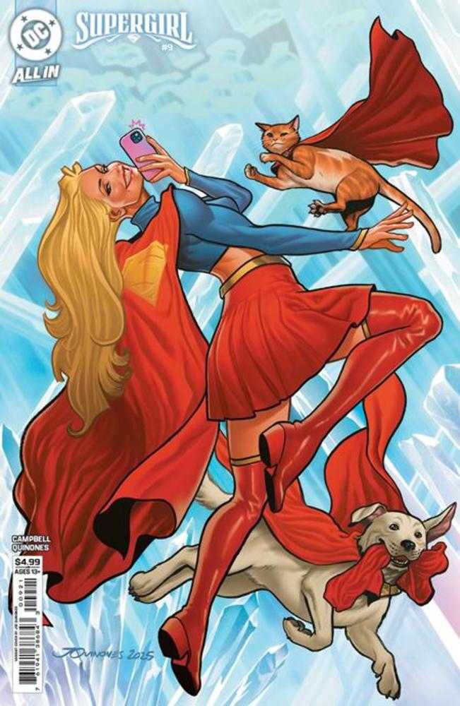 Supergirl 9 Cover C Joe Quinones Card Stock Variant - Cadets Toys & Comics