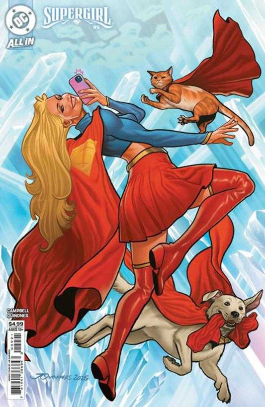 Supergirl 9 Cover C Joe Quinones Card Stock Variant - Cadets Toys & Comics