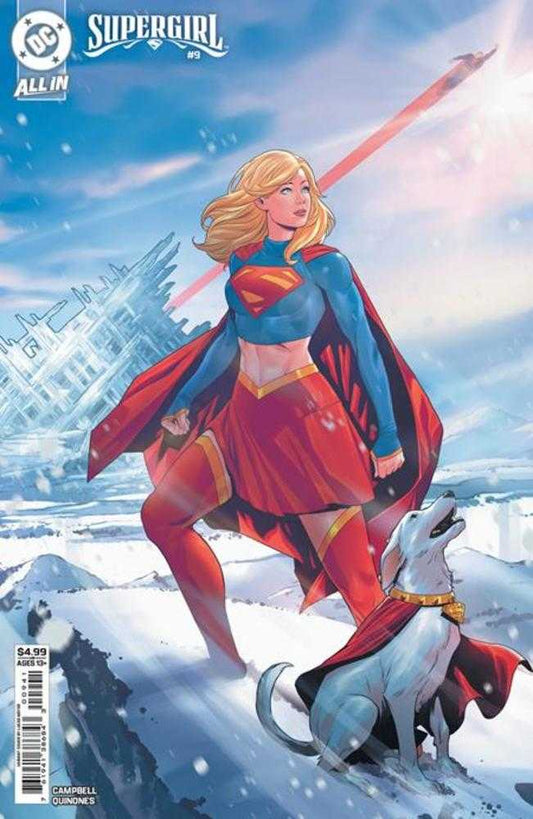 Supergirl 9 Cover D Lucas Meyer Card Stock Variant - Cadets Toys & Comics