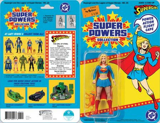 Supergirl And The Legion Of Super Heroes 23 Facsimile Edition Cover B Jason Geyer & Alex Saviuk Supergirl Super Powers Card Stock Variant - Cadets Toys & Comics