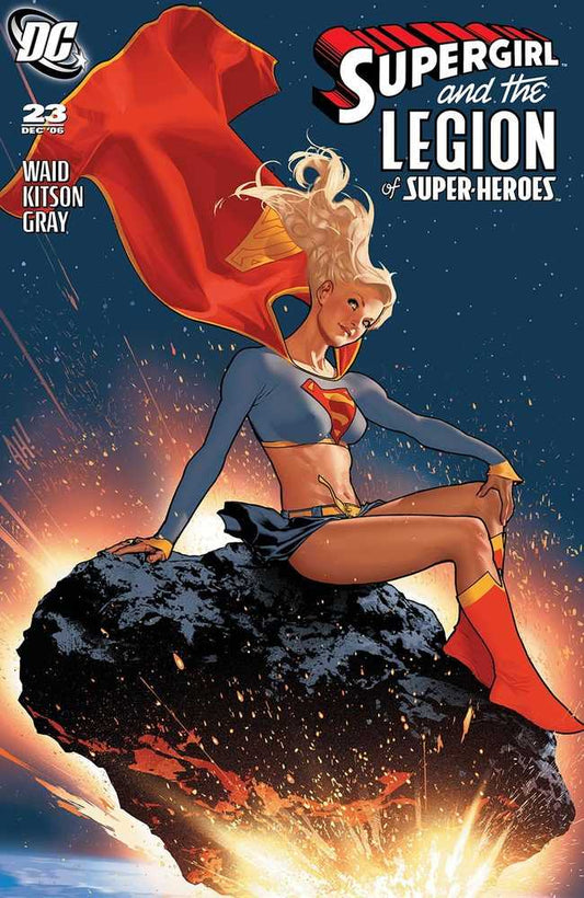Supergirl And The Legion Of Super Heroes 23 Facsimile Edition Cover C Adam Hughes Foil Variant - Cadets Toys & Comics