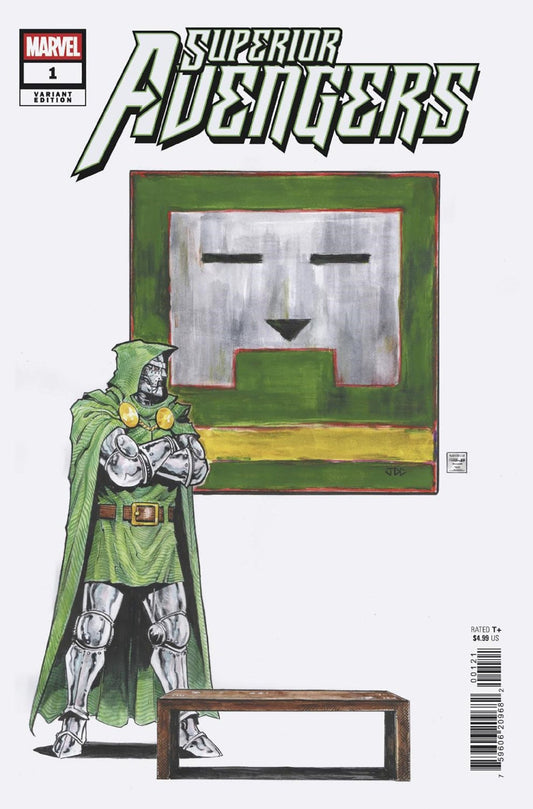 Superior Avengers 1 Joshua Cassara Gallery Variant [Doom] - Cadets Toys & Comics
