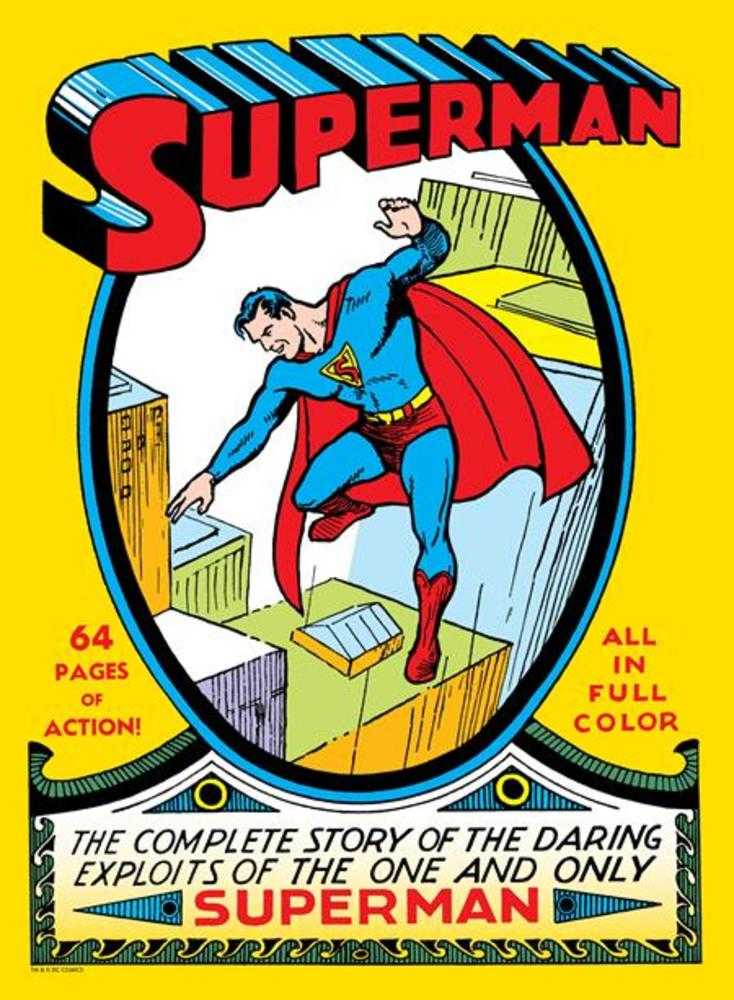 Superman #1 Edición Facsímil Portada A Joe Schuster y Leo O Mealia