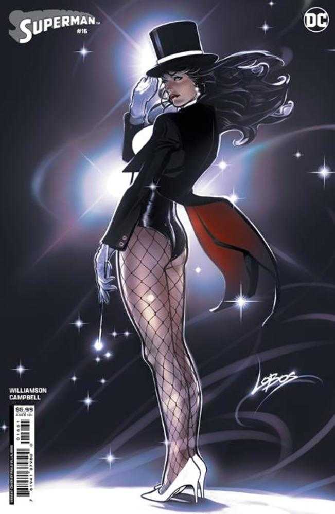 Superman 16 Cover D Pablo Villalobos Card Stock Variant (Absolute Power) - Cadets Toys & Comics