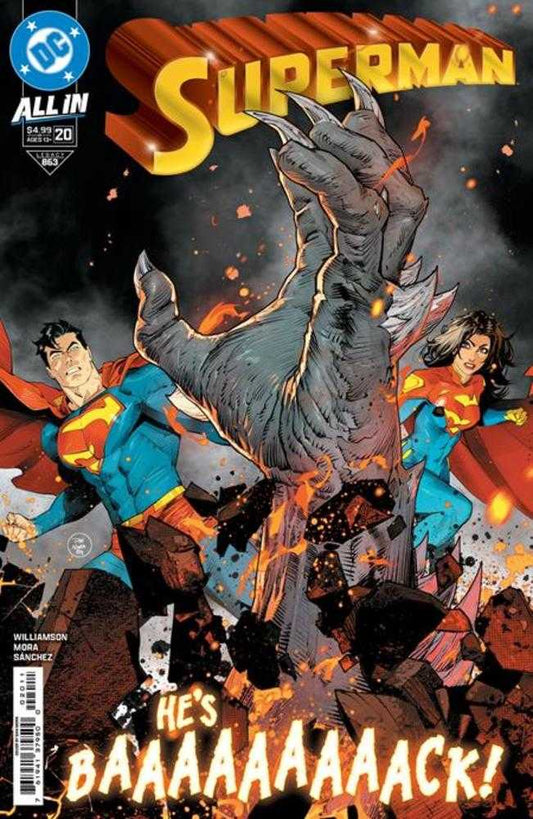 Superman 20 Cover A Dan Mora - Cadets Toys & Comics