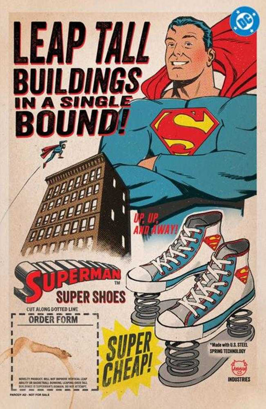 Superman 21 Cover C Dave Johnson Card Stock Variant - Cadets Toys & Comics