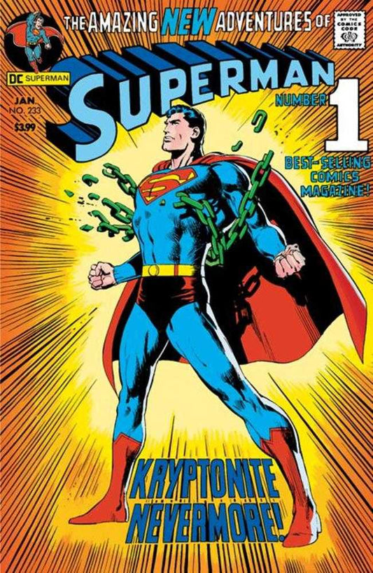 Superman 233 Facsimile Edition Cover A Neal Adams - Cadets Toys & Comics