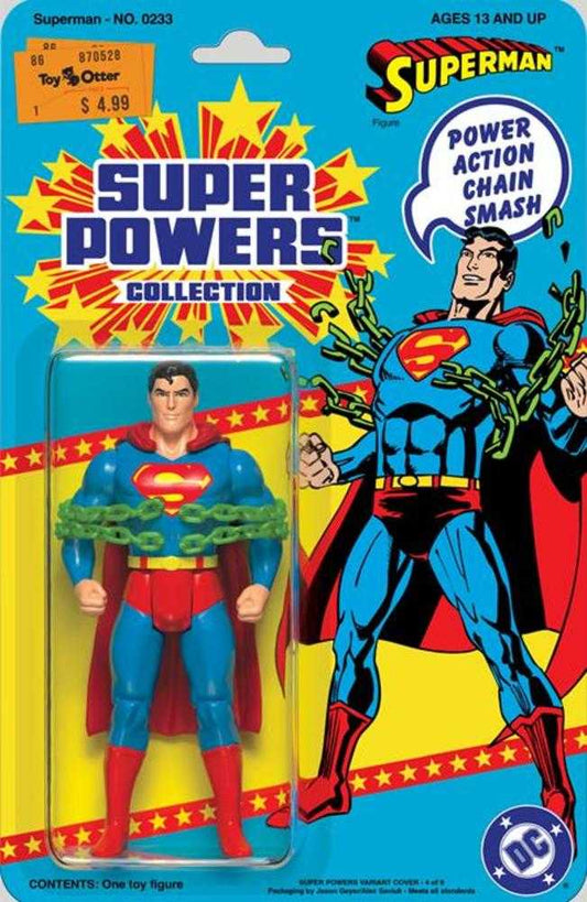 Superman 233 Facsimile Edition Cover B Jason Geyer & Alex Saviuk Super Powers Card Stock Variant - Cadets Toys & Comics
