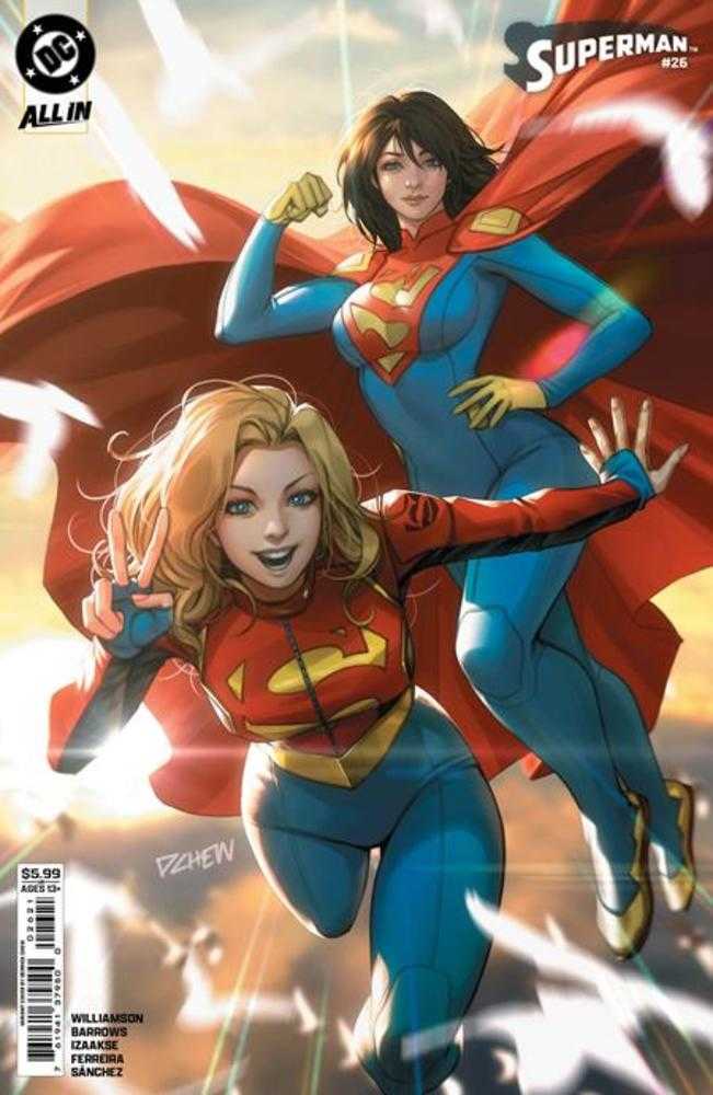 Superman #26 Portada B Derrick Chew Variante en cartulina