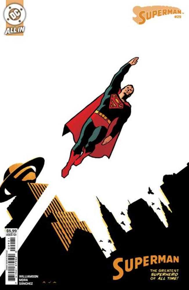 Superman #29 Portada B David Aja Variante en cartulina
