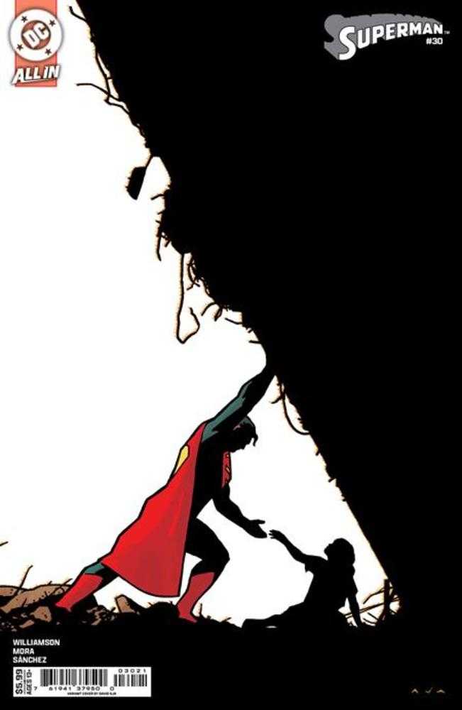 Superman #30 Portada B David Aja Variante en cartulina
