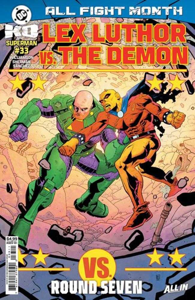 Superman 33 Cover A Hayden Sherman (DC K.O.) - Cadets Toys & Comics